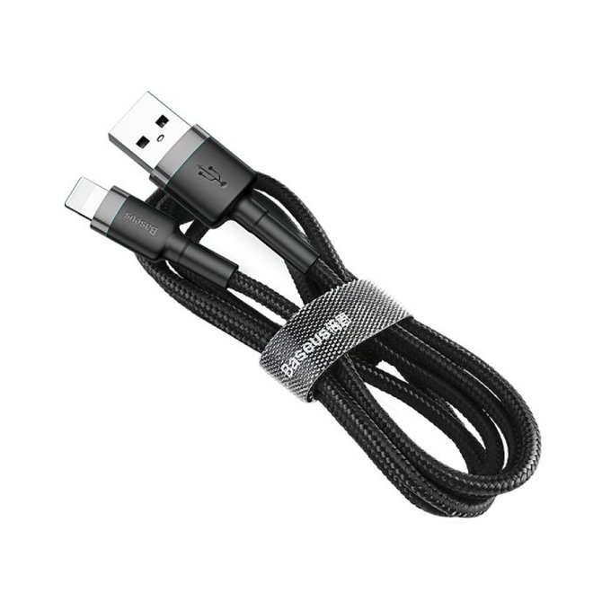 Baseus - Lightning / USB kabel (1m), crni