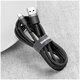 Baseus - USB-C / USB kabel (0,5 m), crni