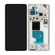Motorola Edge 30 Pro XT2201 - LCD zaslon + zaslon osjetljiv na dodir + okvir (Stardust White) - 5D68C20277 Originalni servisni paket