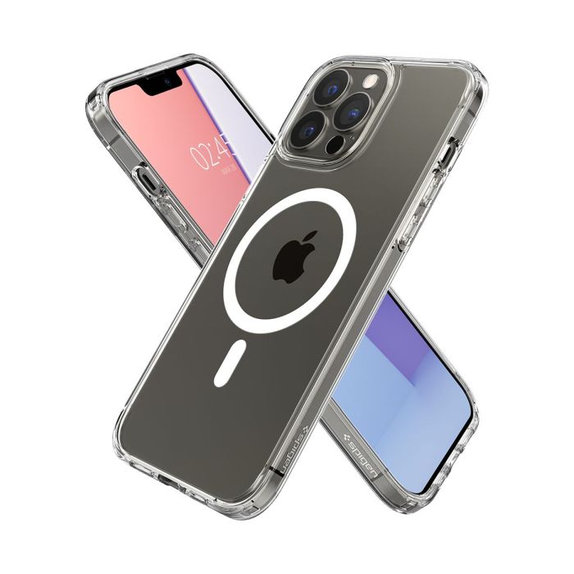 Spigen - Maska Ultra Hybrid s MagSafe za iPhone 13 Pro, bijela