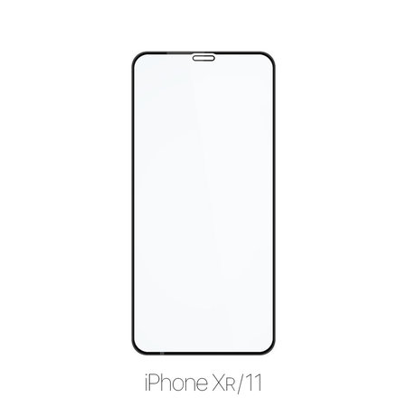 FixPremium FullCover Glass - Kaljeno staklo za iPhone XR & 11