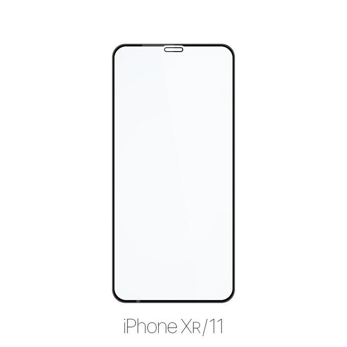 FixPremium FullCover Glass - Kaljeno staklo za iPhone XR & 11