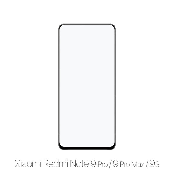 FixPremium FullCover Glass - Kaljeno staklo za Xiaomi Redmi Note 9 Pro, 9 Pro Max & 9S