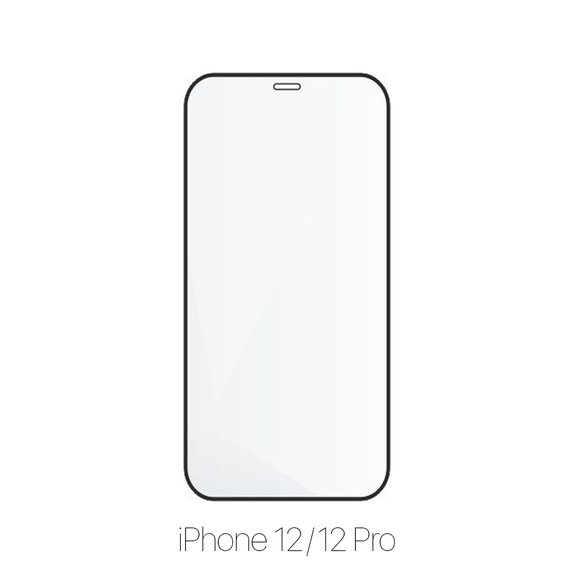 FixPremium FullCover Glass - Kaljeno staklo za iPhone 12 i 12 Pro