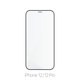 FixPremium FullCover Glass - Kaljeno staklo za iPhone 12 i 12 Pro