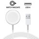 Magnetic charging kabel for Apple Watch, USB-A, 1 m, plastika, bulk