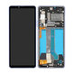 Sony Xperia 10 IV XQCC54 - LCD zaslon + zaslon osjetljiv na dodir + okvir (lavanda) - A5047176A Originalni servisni paket