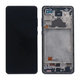 Samsung Galaxy A72 A725F, A726B - LCD zaslon + zaslon osjetljiv na dodir + okvir (Fantastična crna) TFT