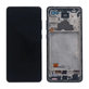 Samsung Galaxy A72 A725F, A726B - LCD zaslon + zaslon osjetljiv na dodir + okvir (Fantastična crna) TFT