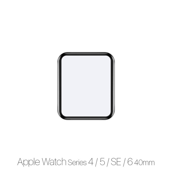 FixPremium Watch Protector - Pleksiglas za Apple Watch 4, 5, 6, SE (1. gen) & SE (2. gen) (40 mm)