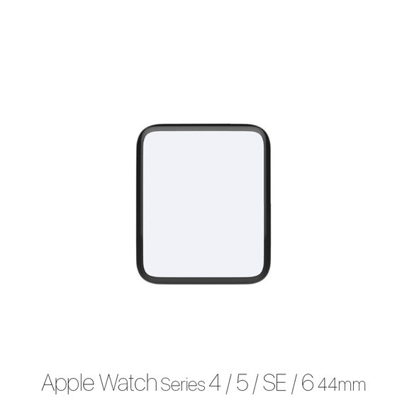 FixPremium Watch Protector - Pleksiglas za Apple Watch 4, 5, 6, SE (1. gen) & SE (2. gen) (44 mm)