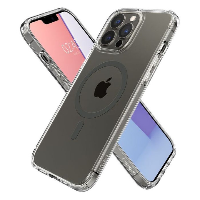 Spigen - Maska Ultra Hybrid s MagSafe za iPhone 13 Pro Max, crna