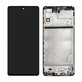 Samsung Galaxy M51 M515F - LCD zaslon + zaslon osjetljiv na dodir + okvir (Celestial Black) TFT