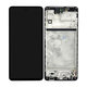 Samsung Galaxy M53 5G M536B - LCD zaslon + zaslon osjetljiv na dodir + okvir (Black) TFT