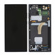 Samsung Galaxy S22 Ultra S908B - LCD zaslon + zaslon osjetljiv na dodir + okvir (Phantom Black) OLED