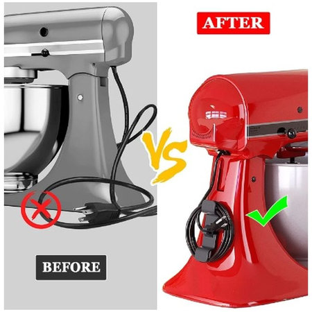 FixPremium - Organizator kabela - Stezaljke - Set od 3, prozirne