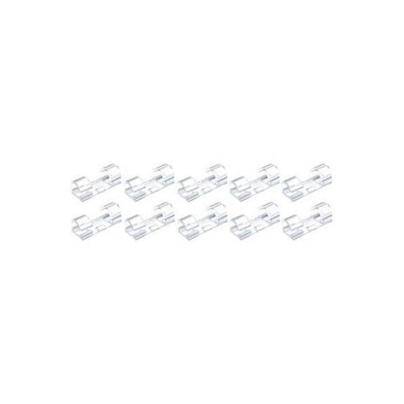 FixPremium - Organizator kabela - Stezaljke - Set od 10, prozirni