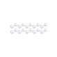 FixPremium - Organizator kabela - Stezaljke - Set od 10, prozirni