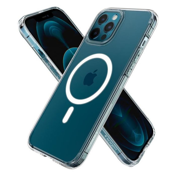 Spigen - Maska Ultra Hybrid s MagSafe za iPhone 12 Pro Max, bijela