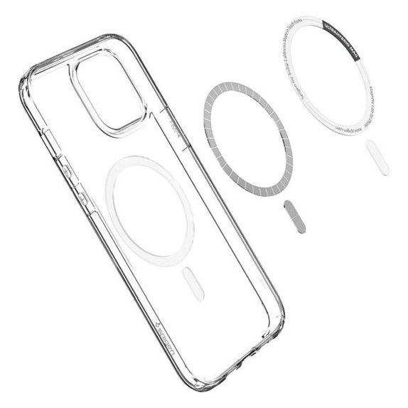 Spigen - Maska Ultra Hybrid s MagSafe za iPhone 12 Pro Max, bijela