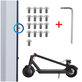 Xiaomi Mi Electric Scooter 1S, 2 M365, Essential, Pro, Pro 2 - Vijci za donji poklopac baterije - M3 navoj (17 kom.)