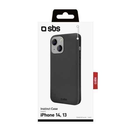 SBS - Maska Instinct za iPhone 14/13, crna