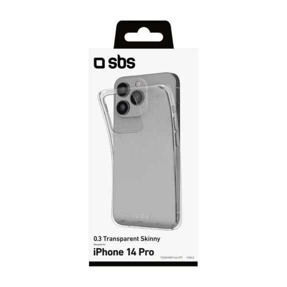 SBS - Maska Skinny za iPhone 14 Pro, prozirna