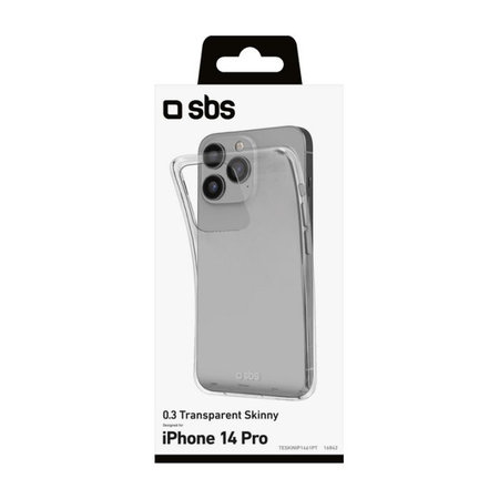 SBS - Maska Skinny za iPhone 14 Pro, prozirna