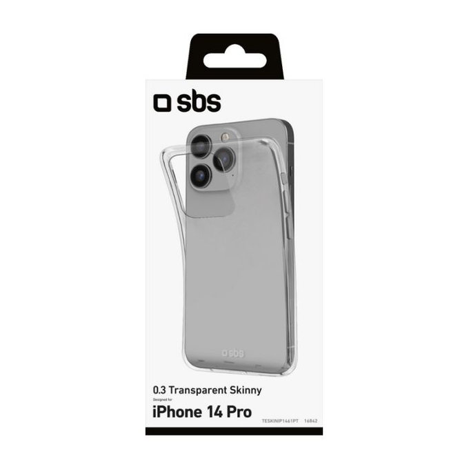 SBS - Maska Skinny za iPhone 14 Pro, prozirna