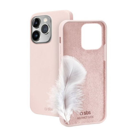 SBS - Maska Instinct za iPhone 14 Pro, roza