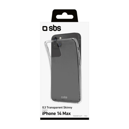 SBS - Maska Skinny za iPhone 14 Plus, prozirna