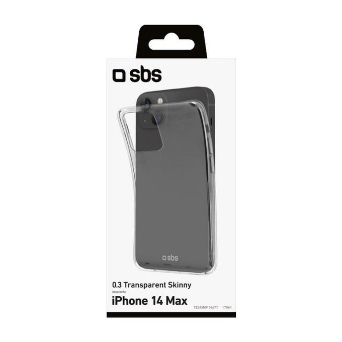SBS - Maska Skinny za iPhone 14 Plus, prozirna