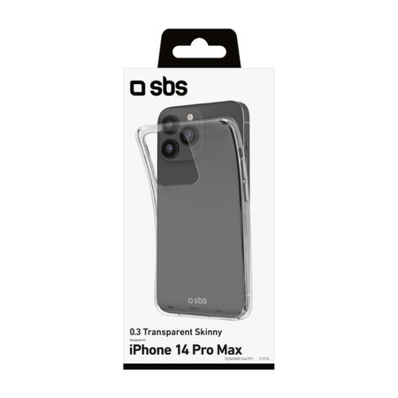 SBS - Maska Skinny za iPhone 14 Pro Max, prozirna
