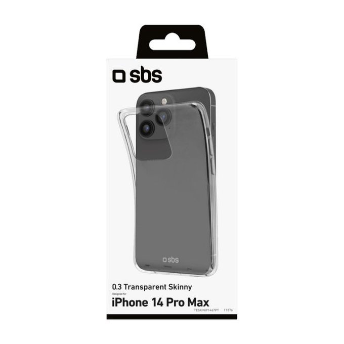 SBS - Maska Skinny za iPhone 14 Pro Max, prozirna