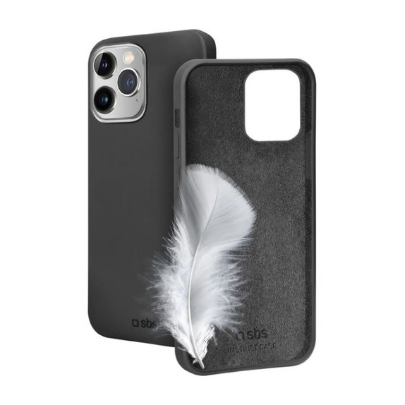 SBS - Maska Instinct za iPhone 14 Pro Max, crna