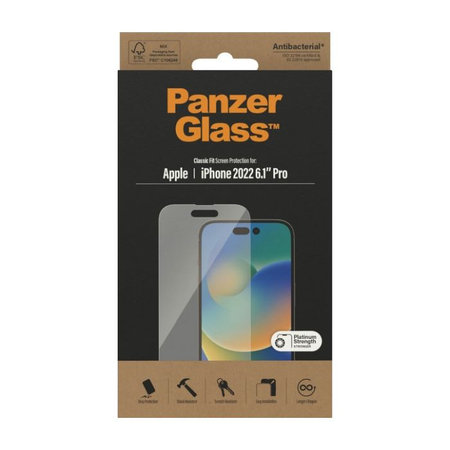 PanzerGlass - Kaljeno staklo AB za iPhone 14 Pro