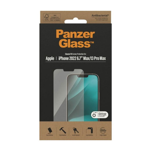 PanzerGlass - Kaljeno staklo AB za iPhone 13 Pro Max & 14 Plus