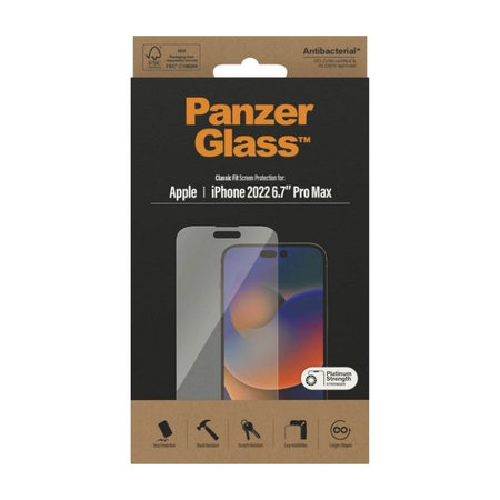 PanzerGlass - Kaljeno staklo AB za iPhone 14 Pro Max
