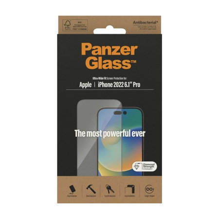 PanzerGlass - Tempered Glass UWF AB za iPhone 14 Pro