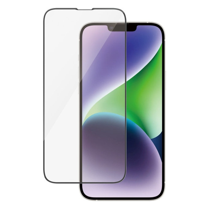 Kaljeno staklo UWF AB s aplikatorom za iPhone 14 Plus/13 Pro Max, Crna, PanzerGlass