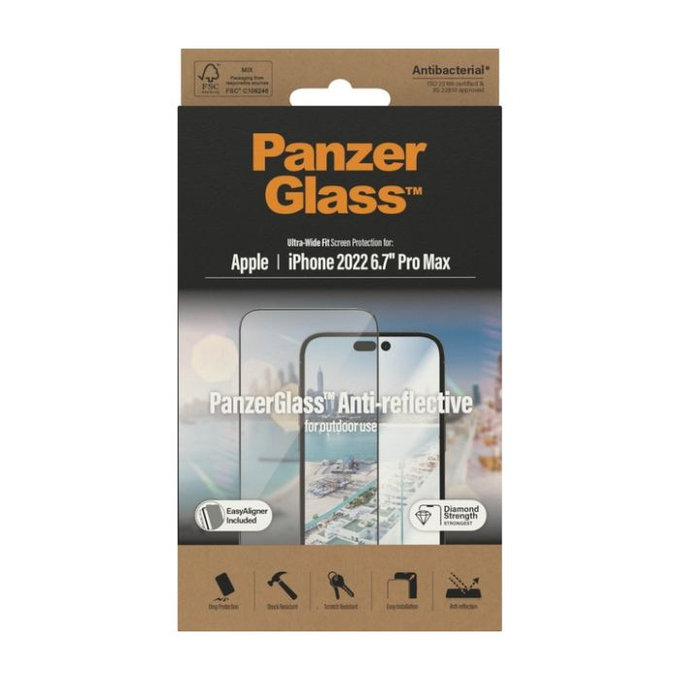 PanzerGlass - Tempered Glass UWF antirefleksno AB za iPhone 14 Pro Max