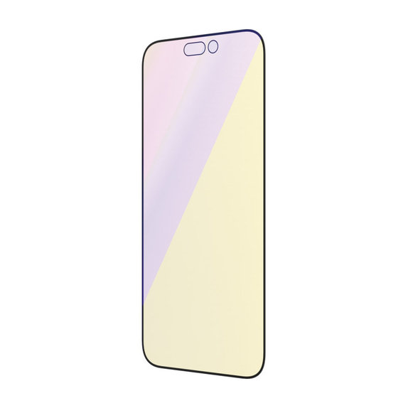 Kaljeno staklo UWF Anti-Bluelight AB s aplikatorom za iPhone 14 Pro, Crna, PanzerGlass