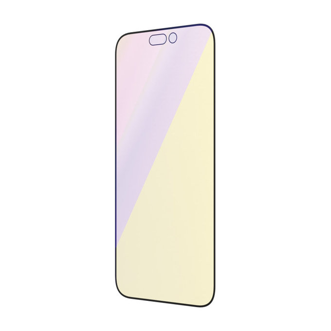 Kaljeno staklo UWF Anti-Bluelight AB s aplikatorom za iPhone 14 Pro, Crna, PanzerGlass