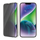 Kaljeno staklo UWF Privacy AB s aplikatorom za iPhone 14 Plus/13 Pro Max, Crna, PanzerGlass