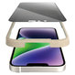 Kaljeno staklo UWF Privacy AB s aplikatorom za iPhone 14 Plus/13 Pro Max, Crna, PanzerGlass