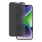 Kaljeno staklo UWF Privacy AB s aplikatorom za iPhone 14 Plus/13 Pro Max, Crna, PanzerGlass