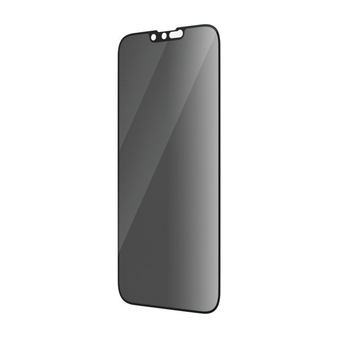 Kaljeno staklo UWF Privacy AB s aplikatorom za iPhone 14 Plus/13 Pro Max, Crna, PanzerGlass