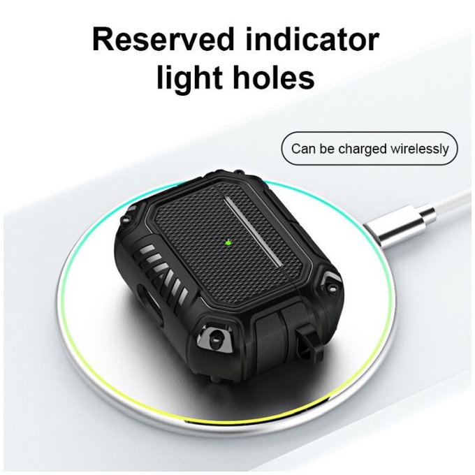 FixPremium - Maska Unbreakable za AirPods Pro, crna