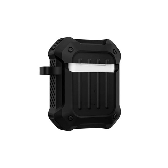 FixPremium - Maska Unbreakable za AirPods 1 & 2, crna