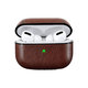 FixPremium - Torbica od umjetne kože za AirPods Pro, smeđa